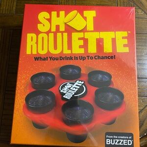 Shot Roulette Drinking Game by the creators of Buzzed, Brand New in Sealed Box